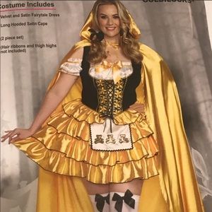 Plus size Goldilocks costume